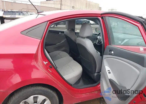 2017 Hyundai Accent Se из США, поврежденный, VIN KMHCT4AEXHU187818